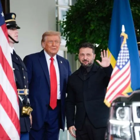 Trump i Zelenski