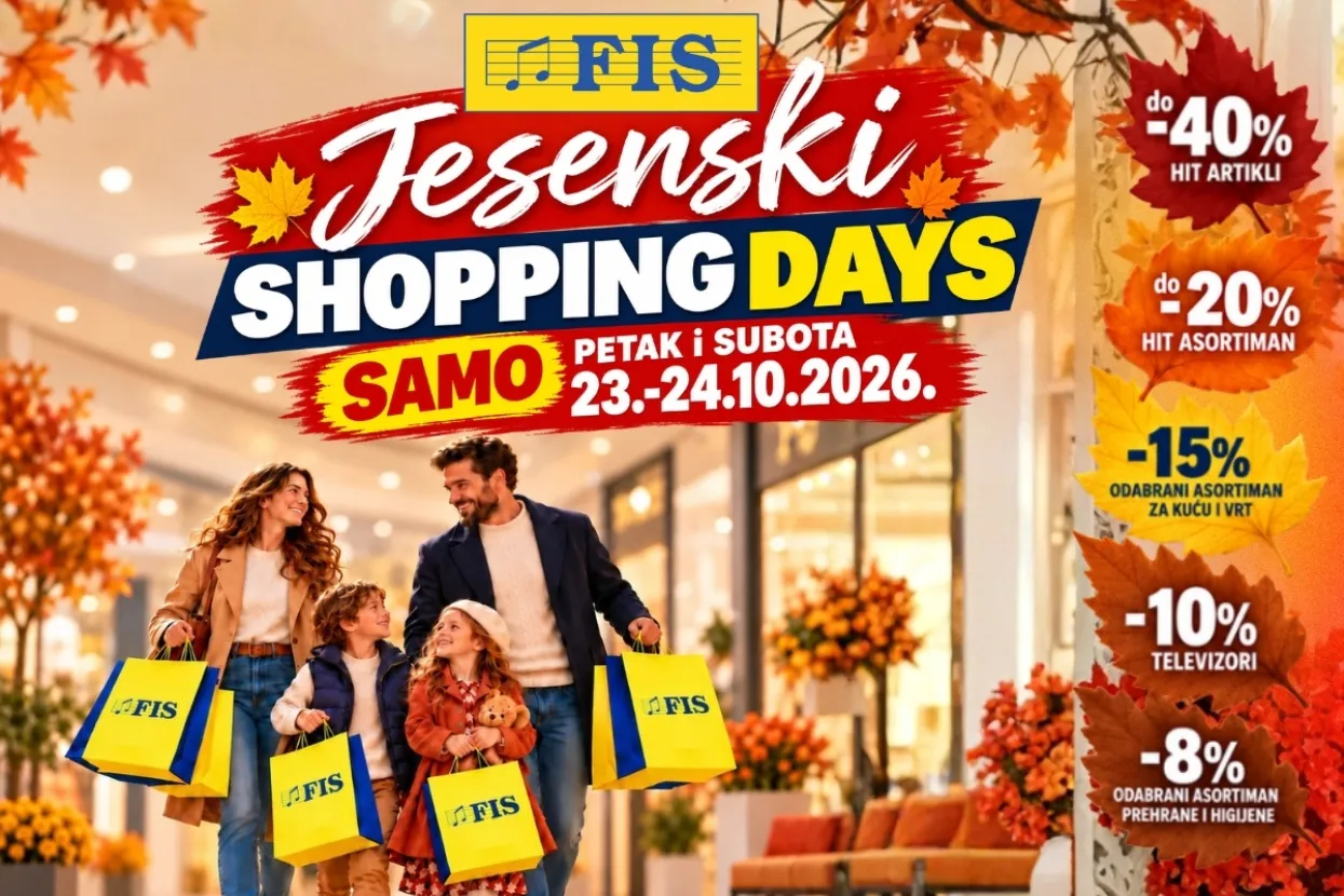 FIS Jesenski Shopping Days