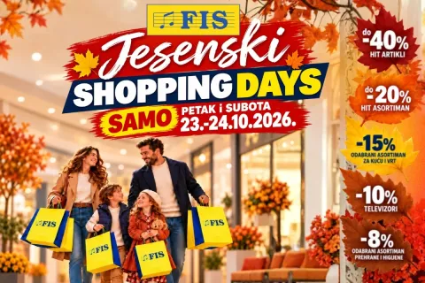 FIS Jesenski Shopping Days