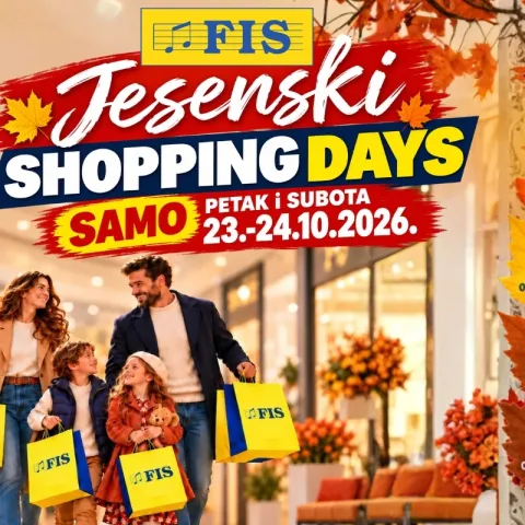 FIS Jesenski Shopping Days