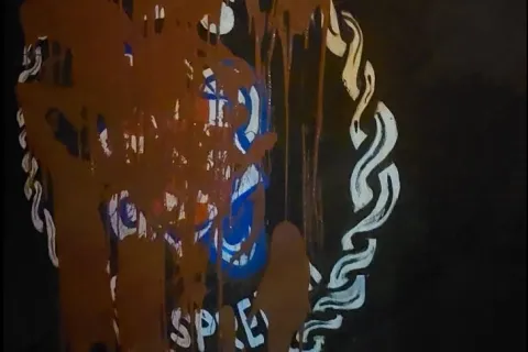 Zalili HOS-ov mural
