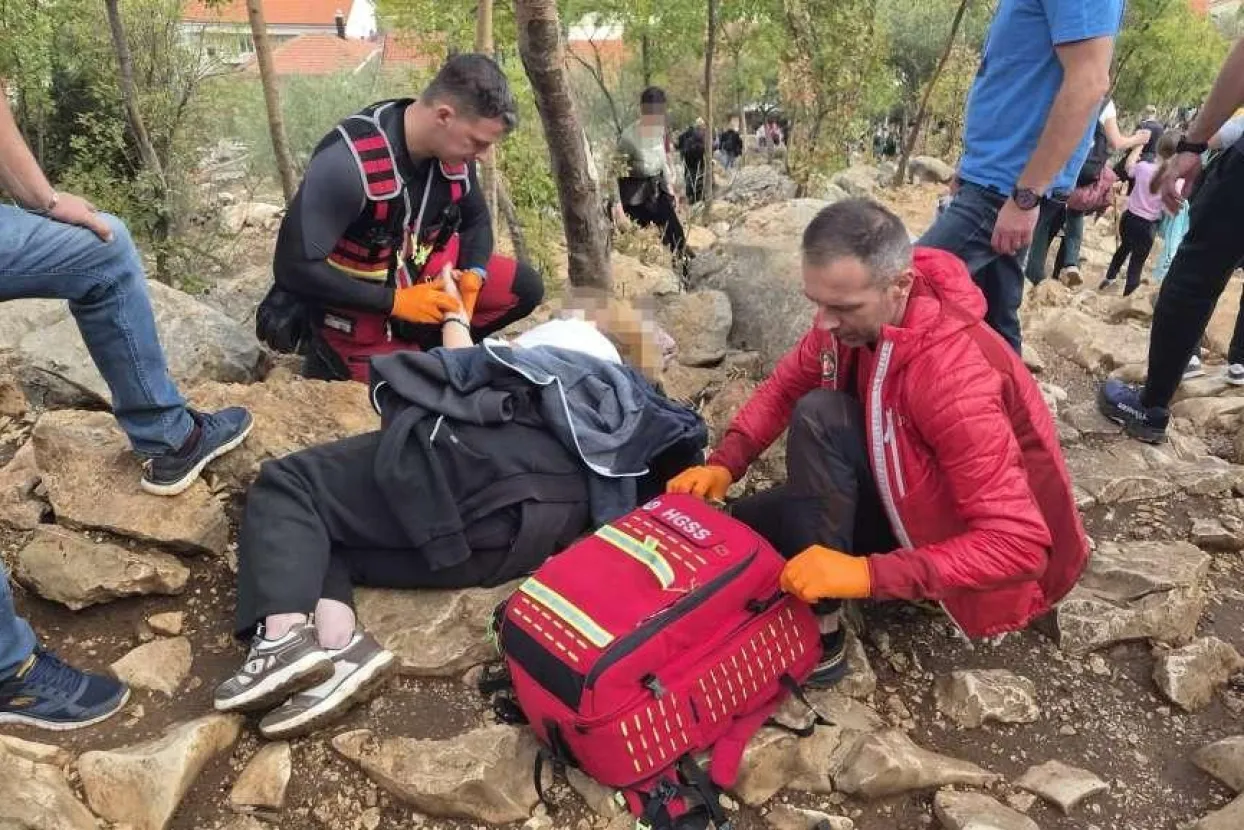 Hrvatskoj državljanki pozlilo na Križevcu, intervenirali pripadnici HGSS-a