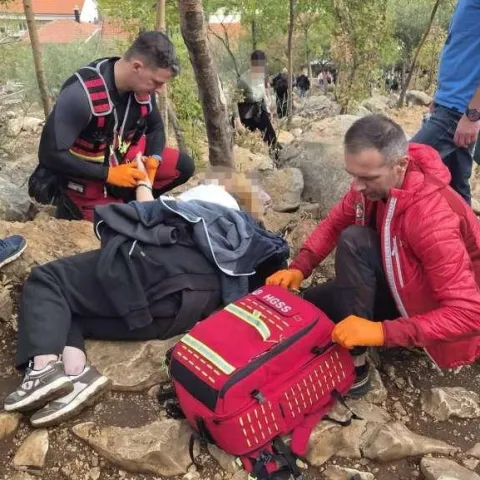 Hrvatskoj državljanki pozlilo na Križevcu, intervenirali pripadnici HGSS-a