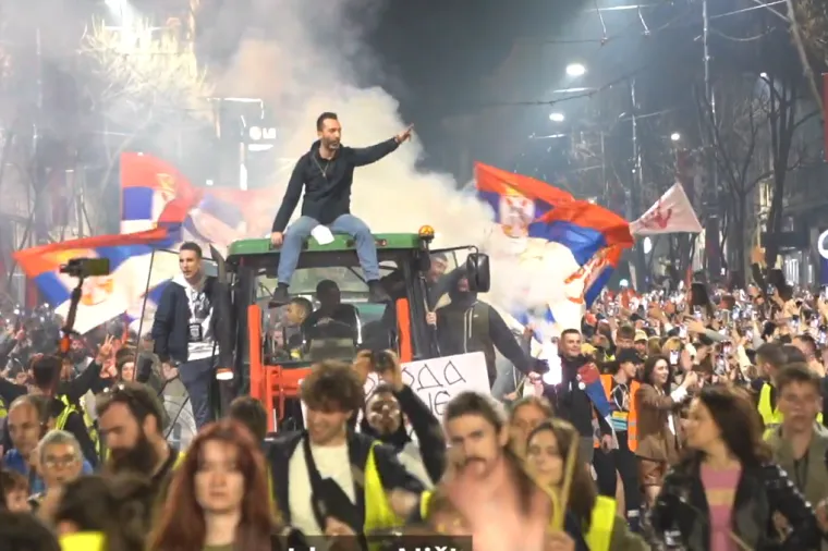 Srpski studenti stigli u Beograd