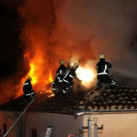 Jedna osoba poginula u požaru obiteljske kuće kod &Scaron;irokog Brijega
