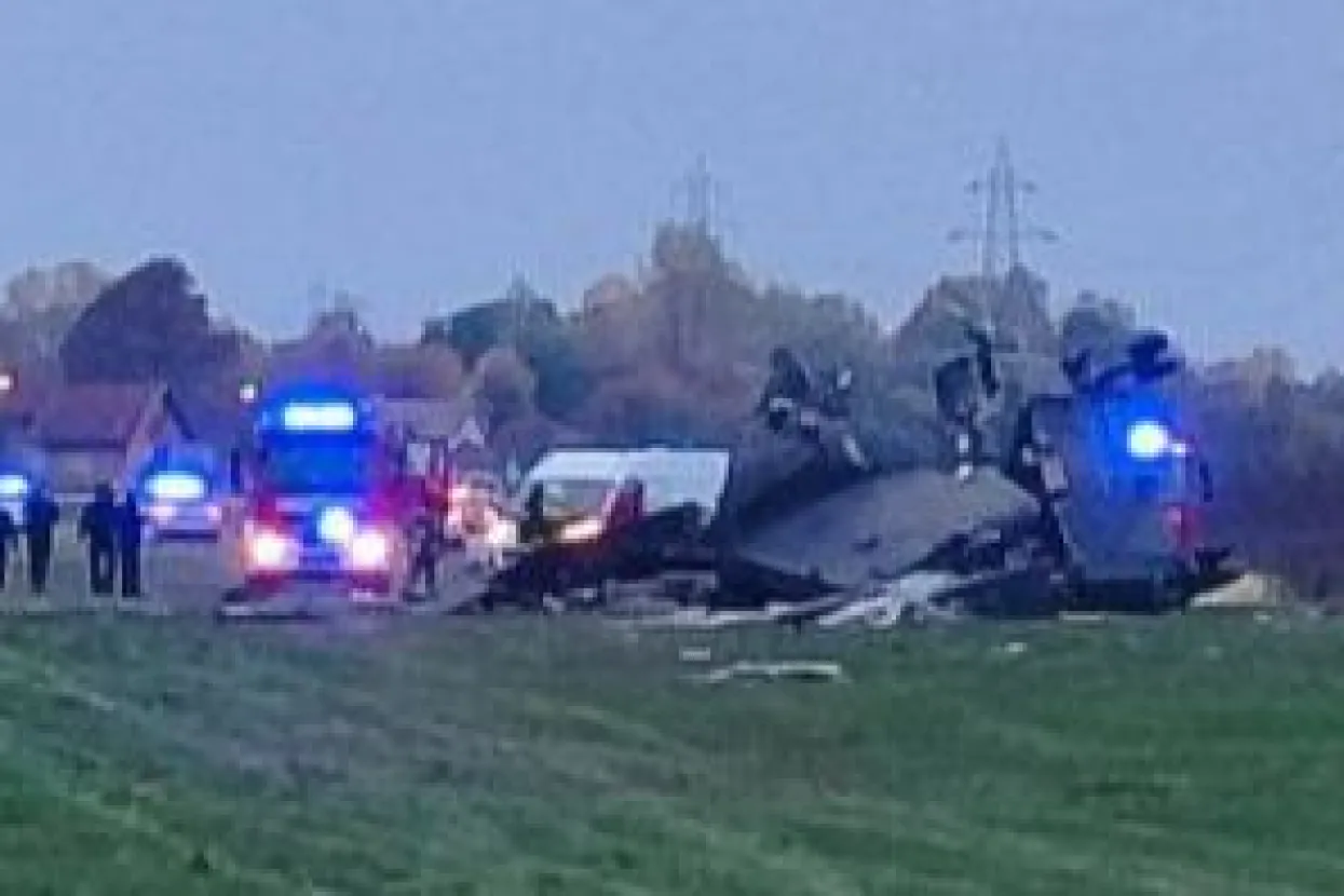 Pad helikoptera kod Brčkog