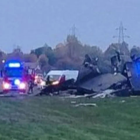 Pad helikoptera kod Brčkog